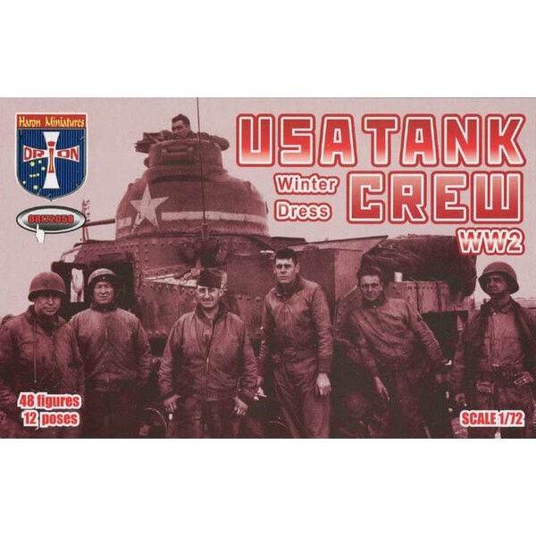 Figurini Orion figures USA Tank Crew (Winter Dress) Seconda Guerra Mondia