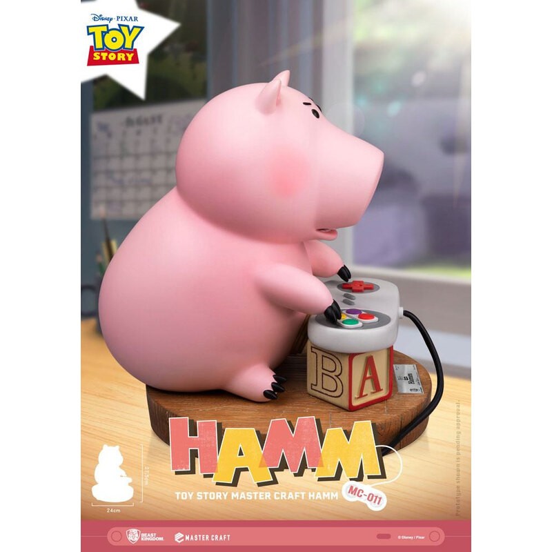 Statuetta Toy Story Master Craft Hamm 28 cm