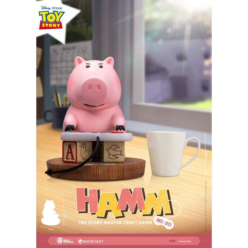 Statuetta Toy Story Master Craft Hamm 28 cm