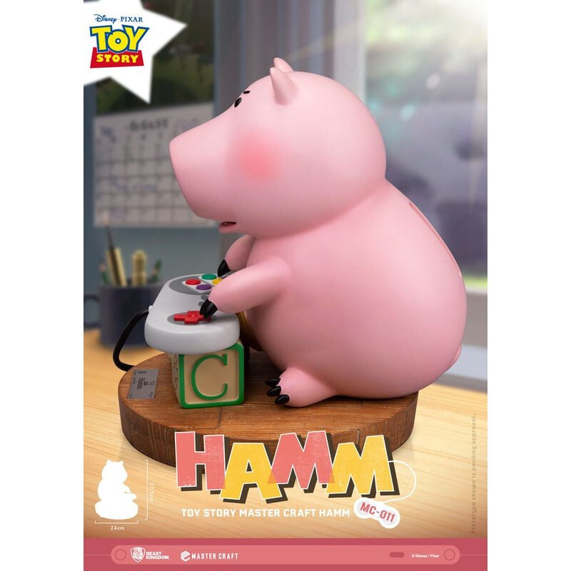 Statuetta Toy Story Master Craft Hamm 28 cm