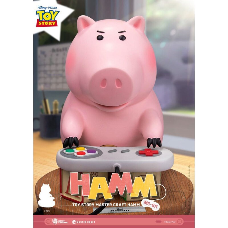 Statuetta Toy Story Master Craft Hamm 28 cm