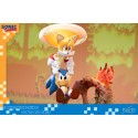 Statuetta Sonic the Hedgehog Sonic & Tails 51 cm