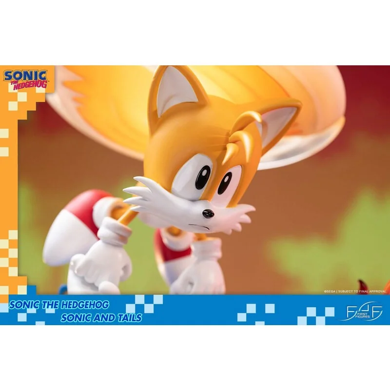 Statuetta Sonic the Hedgehog Sonic & Tails 51 cm