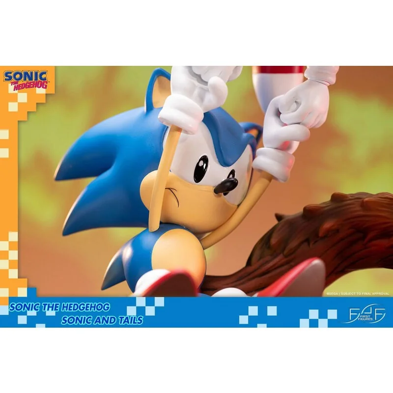 Statuetta Sonic the Hedgehog Sonic & Tails 51 cm