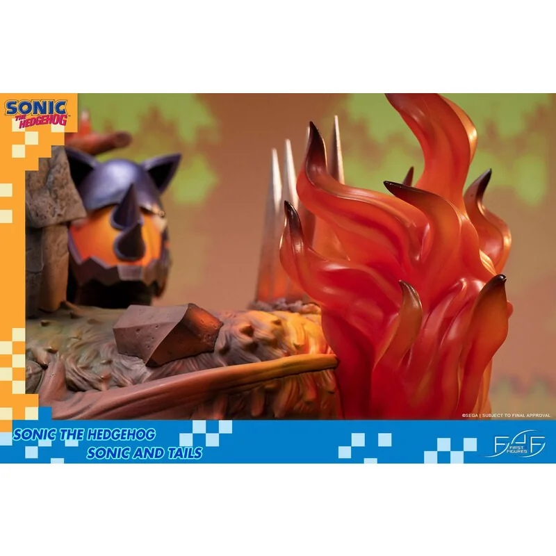 Statuetta Sonic the Hedgehog Sonic & Tails 51 cm