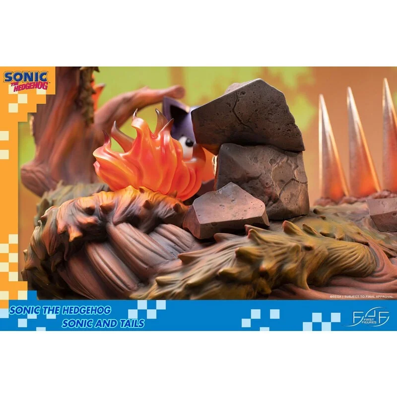 Statuetta Sonic the Hedgehog Sonic & Tails 51 cm