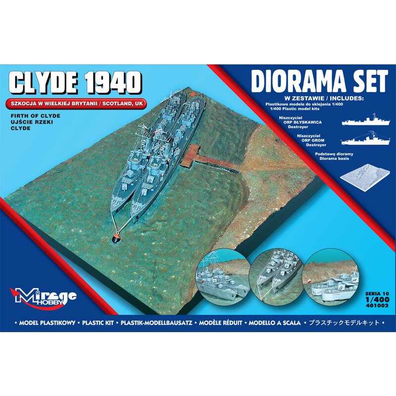 Clyde 1940 Diorama Set (Scozia, Firth of Clyde)