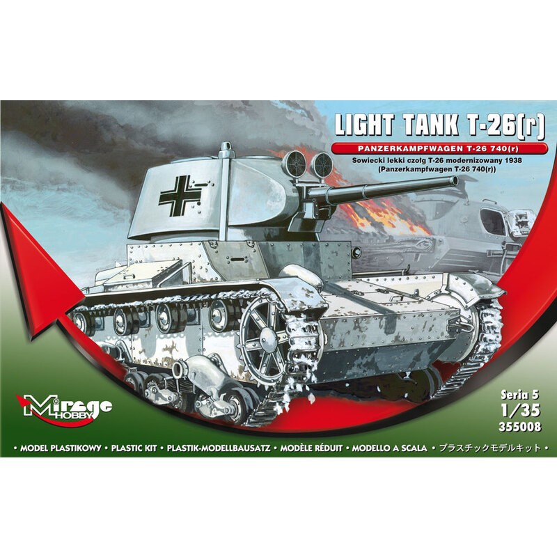 Carro armato leggero T-26 (r) Panzerkampfwagen T-26 740 (r) Serie 5