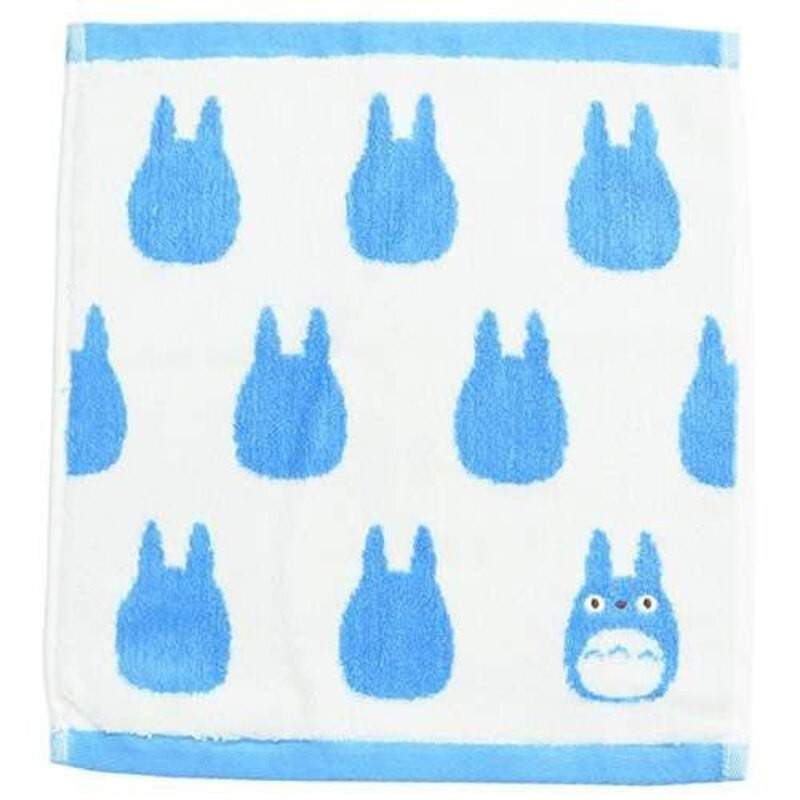 Mon voisin Totoro serviette de toilette mains Totoros blu 33 x 36 cm