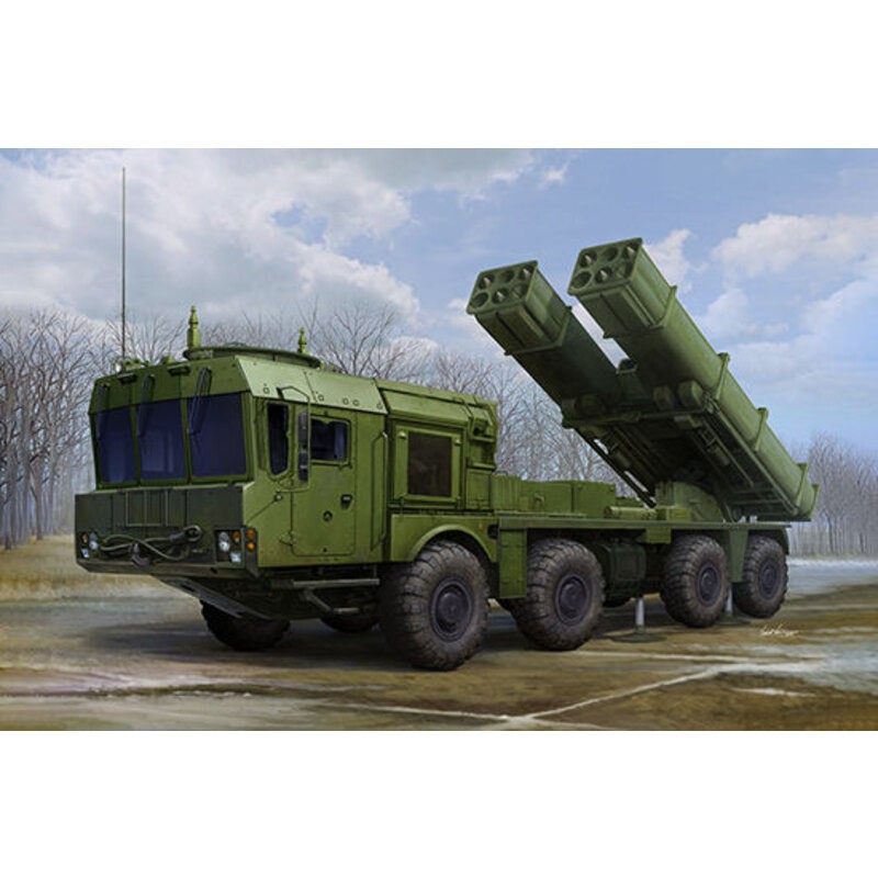 Russian 9A53 Uragan-1M MLRS (Tornado-s)