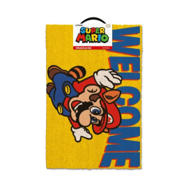  Zerbino Super Mario Welcome 40 x 60 cm