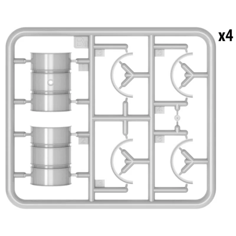 bianco nero fusto in metallo da 200 l. contenitore per prodotti chimici  liquidi - olio, carburante, benzina. modello di mockup vettoriale di  imballaggio fotorealistico con disegno di esempio. illustrazione vettoriale  3d. 4985345