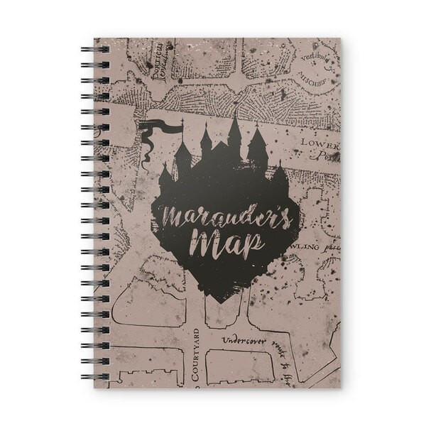 Groovy Harry Potter Marauders Map tappeto 76 x 133 cm