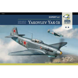 Kit modello Set di esperti Yakovlev Yak-1b (pacchetto di valori di rilascio iniziale)