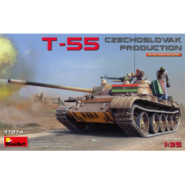 Kit Modello PRODUZIONE CECOSLOVACCA T-55 sovietica