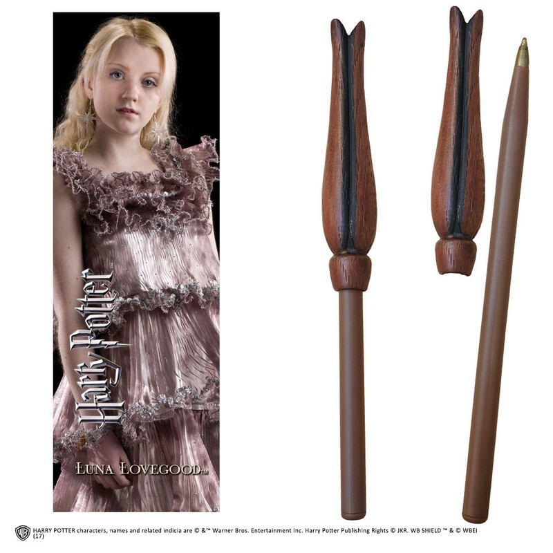 Harry Potter - Bacchetta Penna e Segnalibro di Ginny Weasley - Noble  Collection - Idee regalo