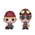 Funko Christmas Village pack 2 POP! Statuette in vinile per vacanze Randy & Rob 9 cm