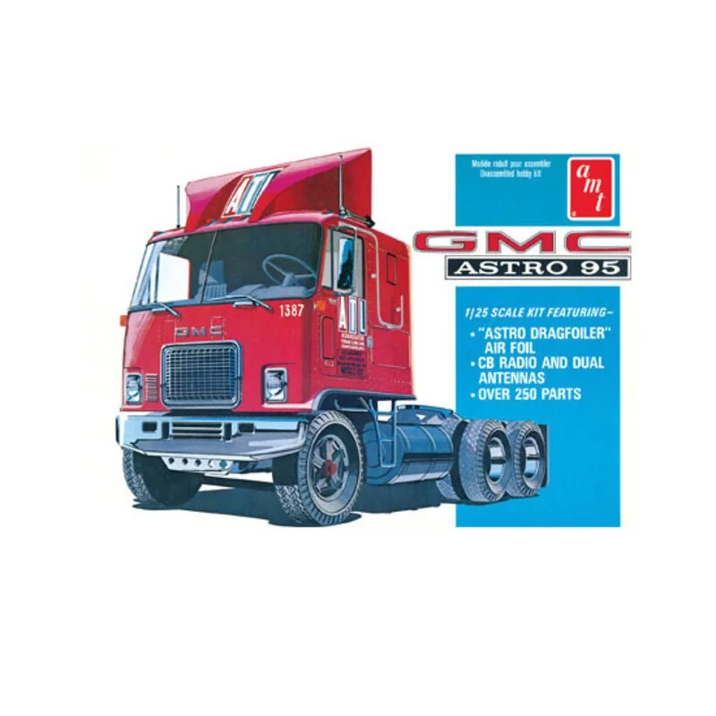 Semirimorchio GMC Astro 95 Il GMC Astro è un camion cabover pesante (Classe 8) che è stato prodotto dalla divisione GMC Truck an