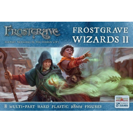 Giochi di action figure: estensioni e scatole di figure Frostgrave Wizards II