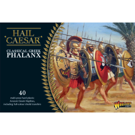 Giochi di action figure: estensioni e scatole di figure Phalanx greca classica