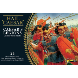 Giochi di action figure: estensioni e scatole di figure Romani Cesariani con Pilum
