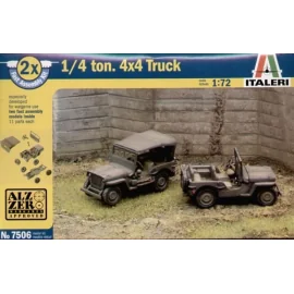 Willy Jeep Pack includes 2 snap together vehicles