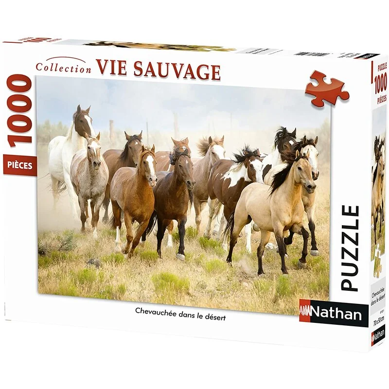 Puzzle Puzzle N 1000 p - Cavalcando nel deserto