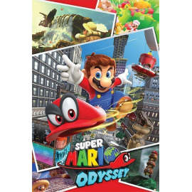  Poster di Super Mario: Odyssey Collage 91 x 61 cm