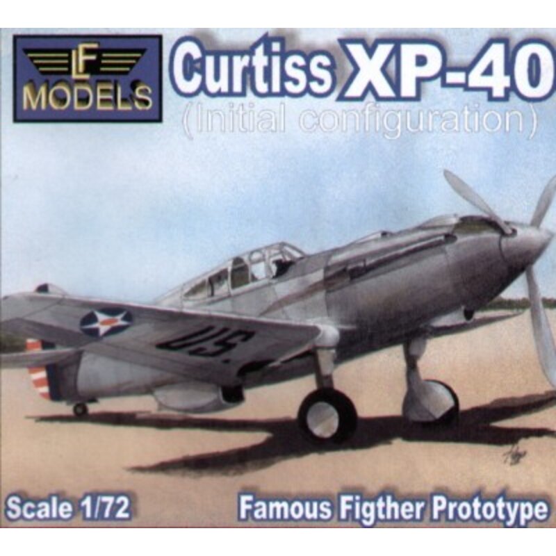 Curtiss XP-40 initial configuration