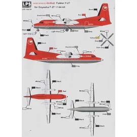 Decalcomania F-27 Friendship NORTHWEST Airlink N278MA