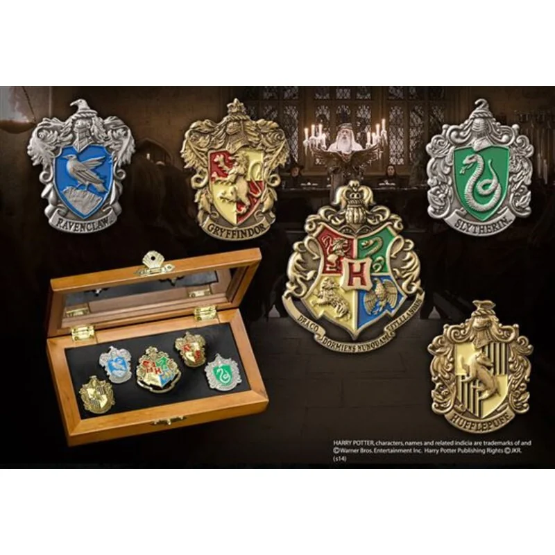 Harry Potter Pin Collection Hogwarts Houses (5)