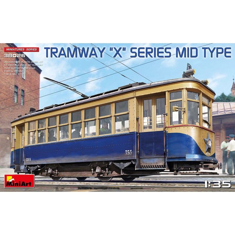 Kit Modello Mini art Tramway X-Series. Mid Type nel 1001hobbies  (Ref.6469026)