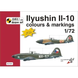 Ilyushin Il-10 Colour and markings and decals 1:72