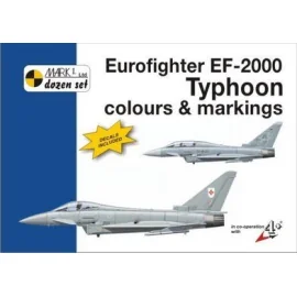 Eurofighter EF-2000 Typhoon (12) RAF ZJ924 QO-H 3 Squadron 2006 ZJ914 AC 17(R)Squadron 2007 ZJ921 BW 29(R)Squadron 2006 ZJ950 14