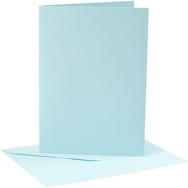 Happy moments Carta pergamena, azzurro, A4 210x297 mm, 100 g, 1