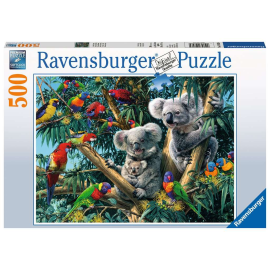 Puzzle Puzzle 500 p - Koala nell'albero