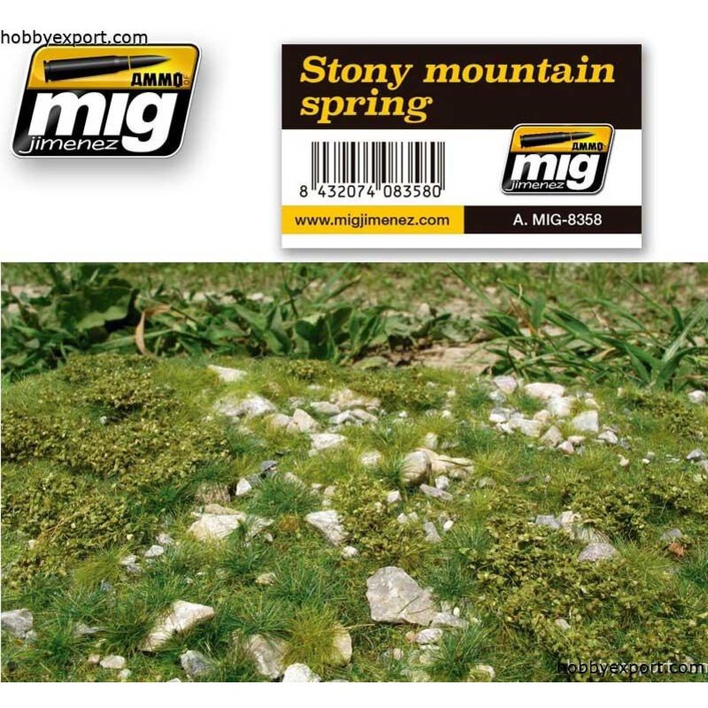 Ammo - mig jimenez PIETRA MONTAGNA PRIMAVERA nel 1001hobbies (Ref.O-8358)