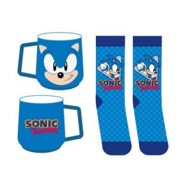  Set tazza e calzini Sonic the Hedgehog Sonic