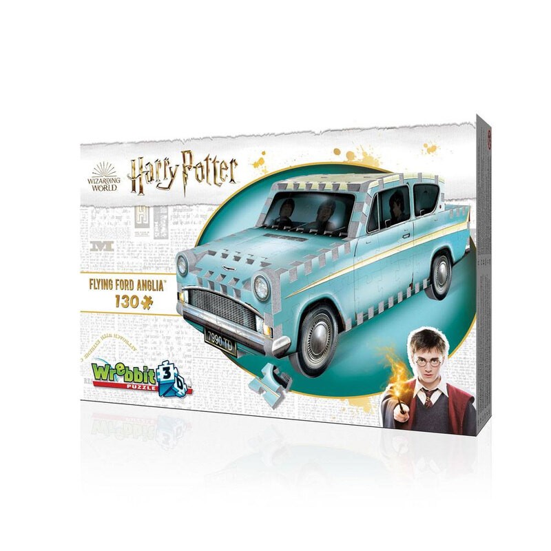  Puzzle 3D di Harry Potter Ford Anglia di Arthur Weasley (130 pezzi)