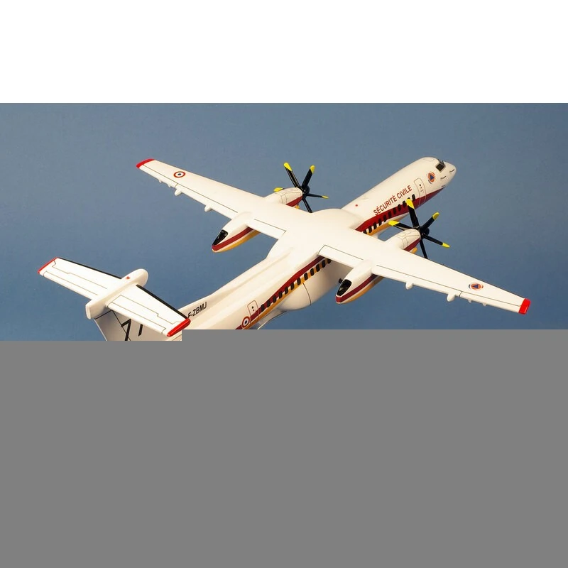 Miniatura Pilots station Dash 8 Q400MR Fireguard Milano 77 Sicurezza  Civile