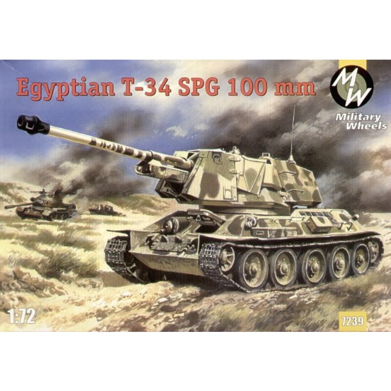 Egyptian T-34 SPG 100mm