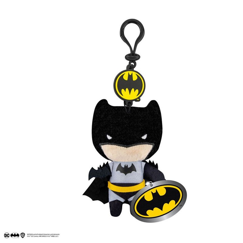 Porta-chiave Cinereplicas DC Comics portachiavi peluche Batman 11 cm