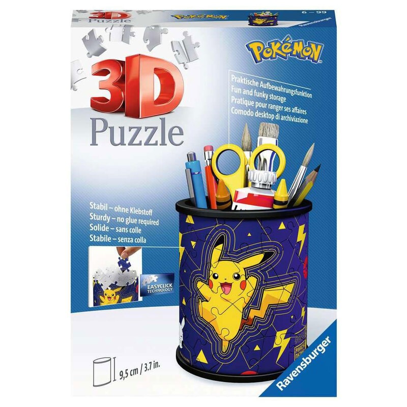 Puzzle Ravensburger Portamatite puzzle 3D Pokémon (54 pezzi)