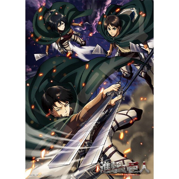 Puzzle Ensky Attack On Titan Puzzle Surprise 500 pezzi