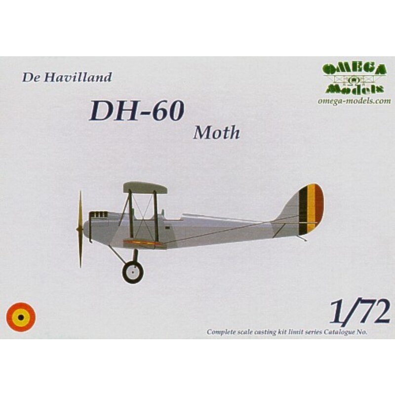 de Havilland DH-60 Moth. Decals Belgium