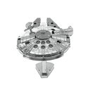 MetalEarth: STAR WARS MILLENNIUM FALCON 7.13x5.55x4.56cm, modello in metallo 3D con 2 fogli, su carta 12x17cm, 14+