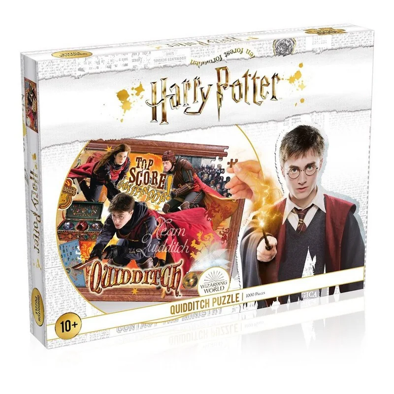 HARRY POTTER: PUZZLE HARRY POTTER - BACCHETTE - ACQUARIUS, Giochi, Peluche,  Puzzle