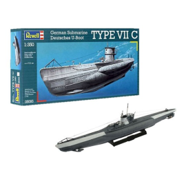 Kit modello U-Boat Type VIIc Submarine (submarine) 