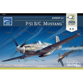 Kit modello P-51 B/C Mustang Expert Set