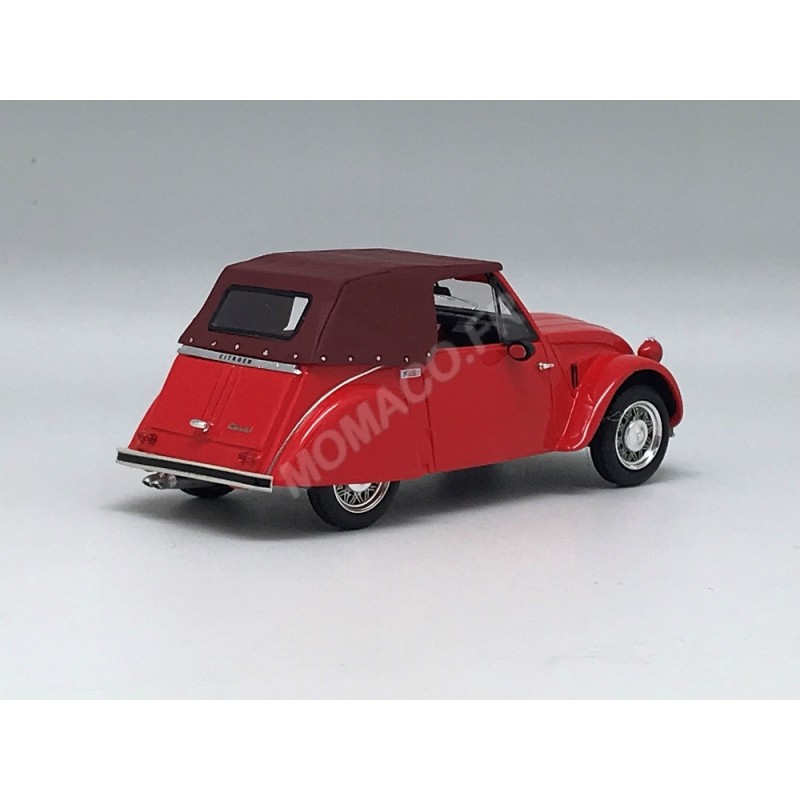 MODELLINO AUTO SCALA 1:18 DIECAST CITROEN 2CV 2 CV CHARLESTON EPOCA  MINIATURE